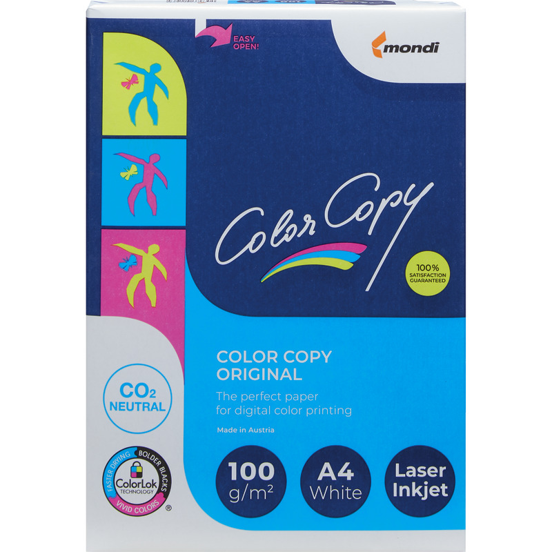 Kopierpapier Mondi color copy, DIN A4, 100 g/m², Pack: 500 Blatt