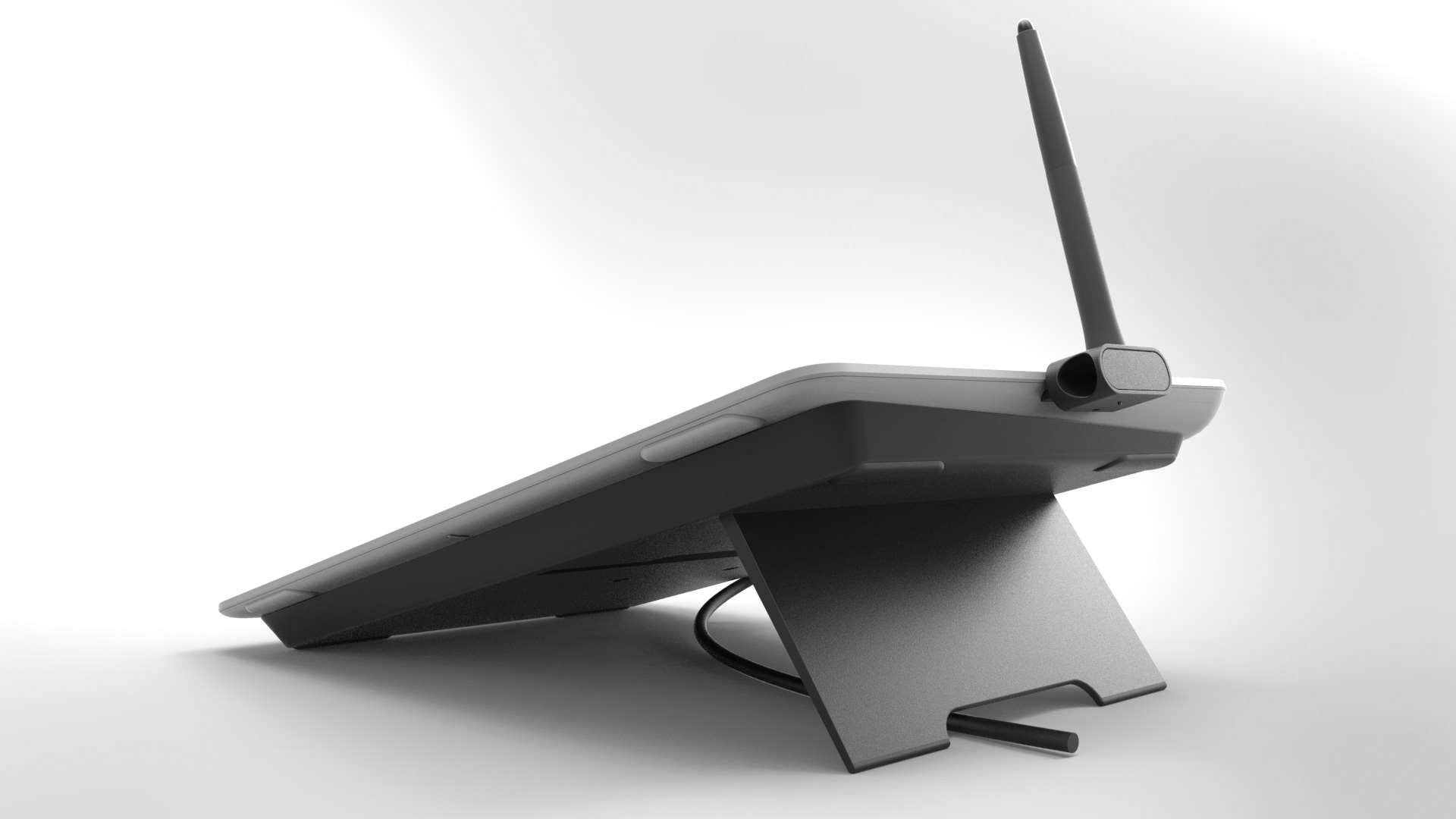 Wacom-Ständer für Hochformat für DTK-1660E