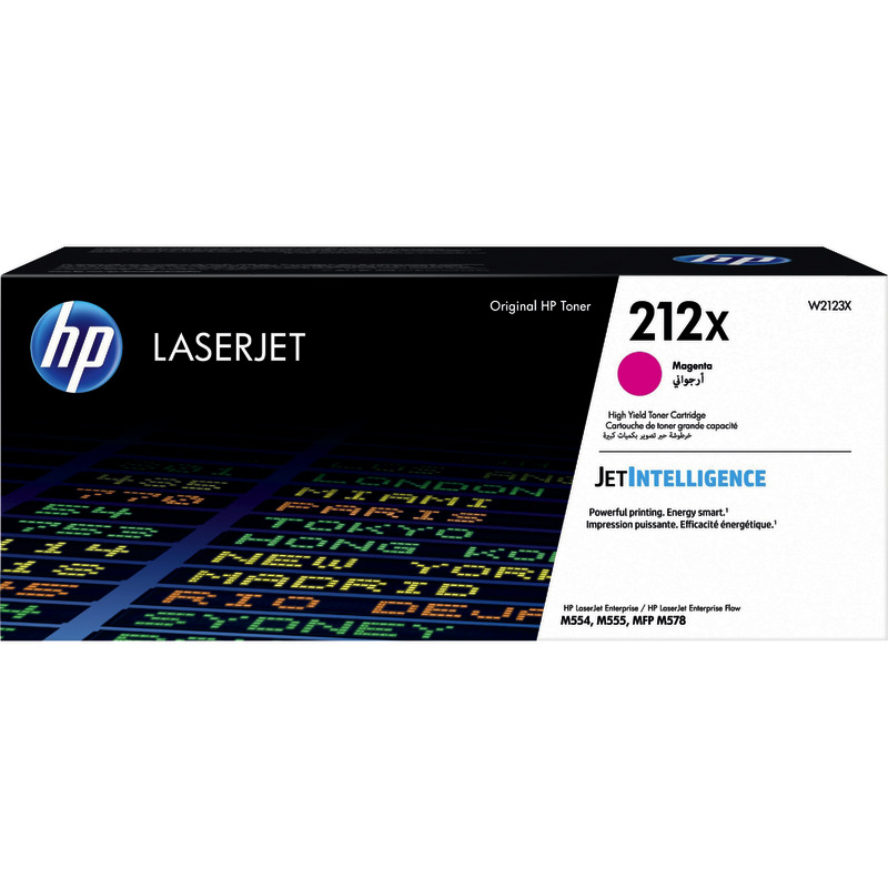 hp Toner W2123X, magenta, ca. 10.000 Seiten