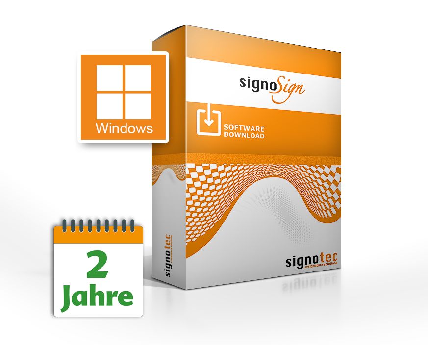 SIGNOTEC signoSign/2 Pro-Version, Software, Abo 2 Jahre