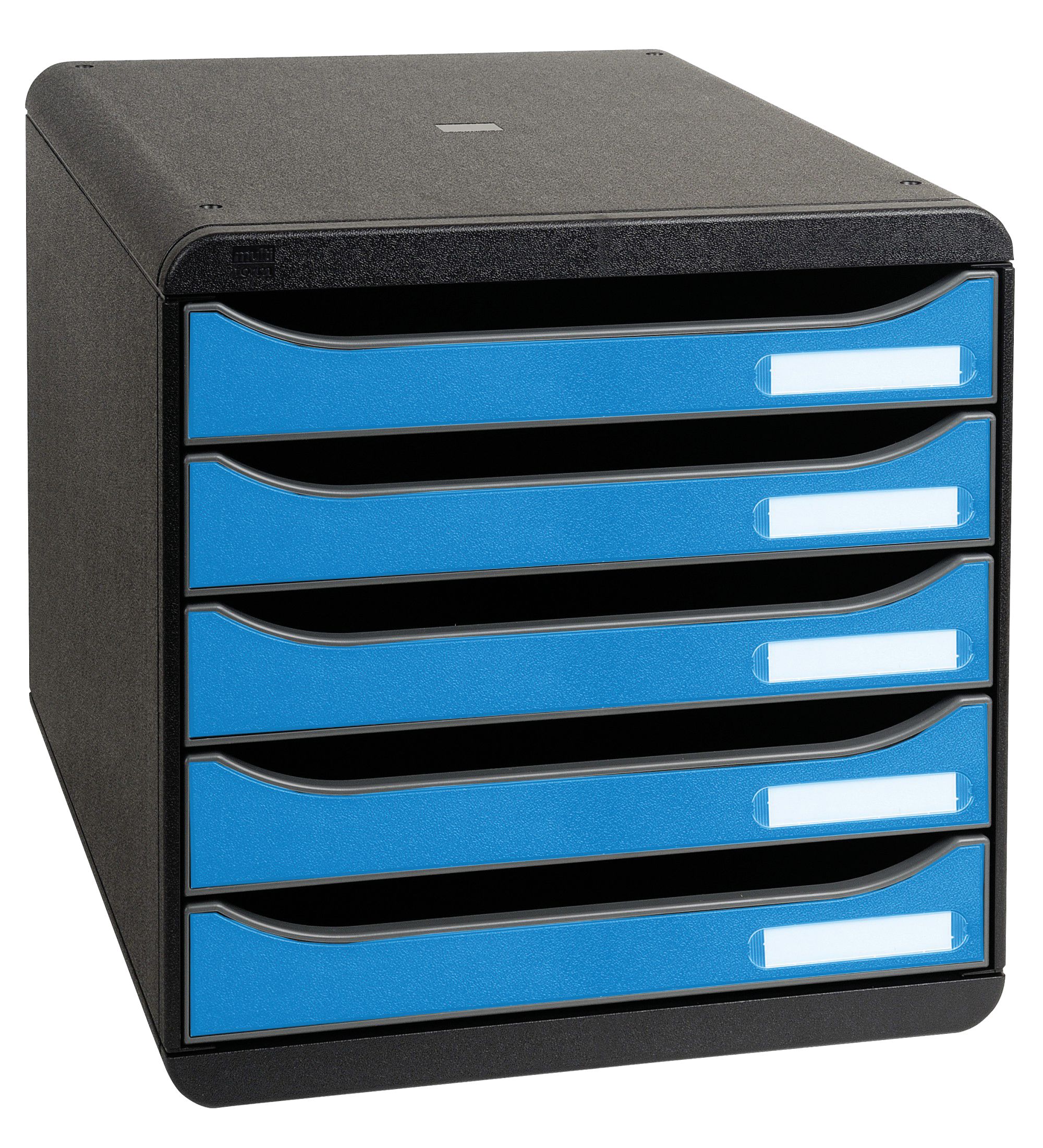 Exacompta Schubladenbox CLEAN` SAFE, antimikrobiell, grau/blau