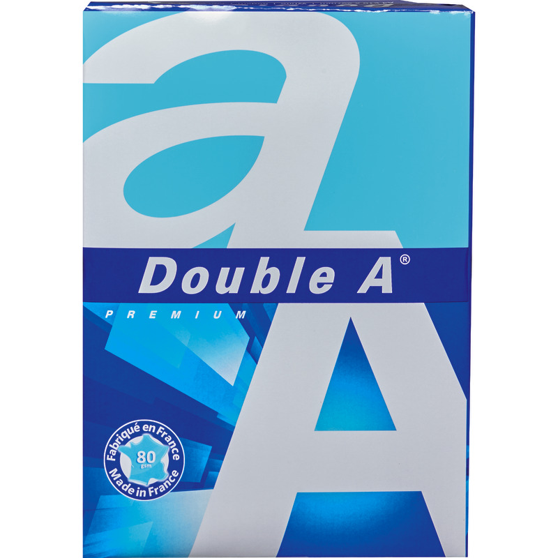 Kopierpapier Double A, DIN A4, 80 g/m², Pack: 500 Blatt