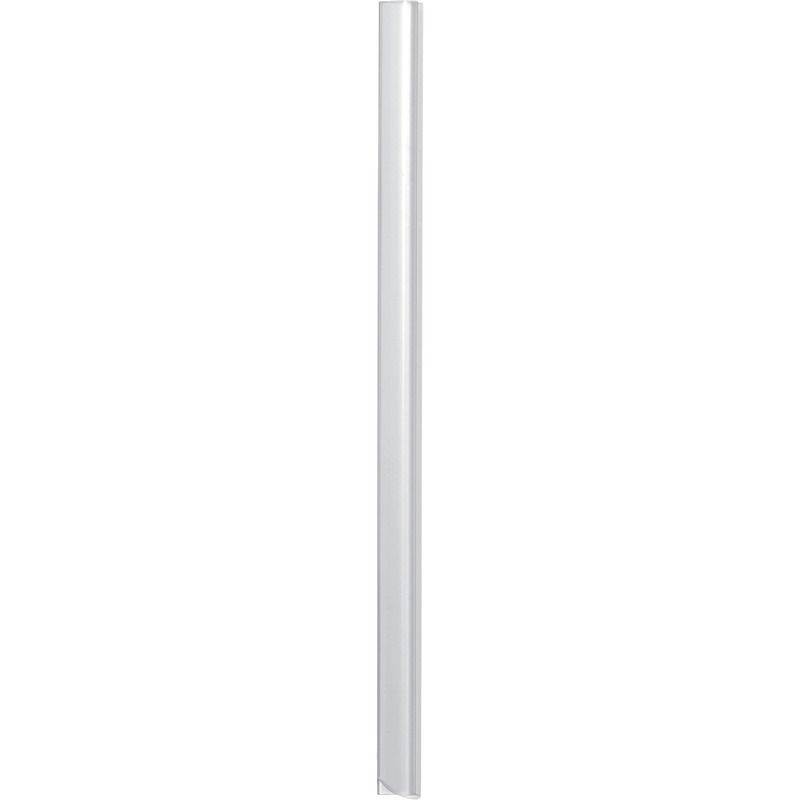 DURABLE Klemmschienen transparent DIN A4 30 Blatt - grautransparent