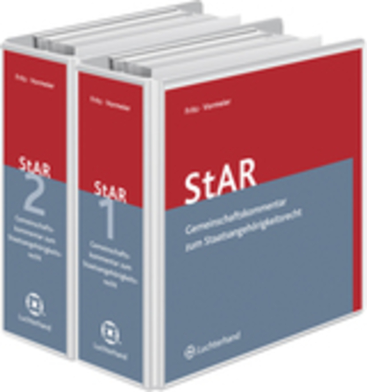 Gemeinschaftskommentar zum Staatsangehörigkeitsrecht (GK-StAR) - mit Fortsetzungsbezug Gemeinschaftskommentar zum Staatsangehörigkeitsrecht (GK-StAR) - mit Fortsetzungsbezug