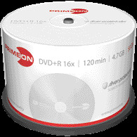 PRIMEON DVD-R 4, 7 GB, 50er Spindel