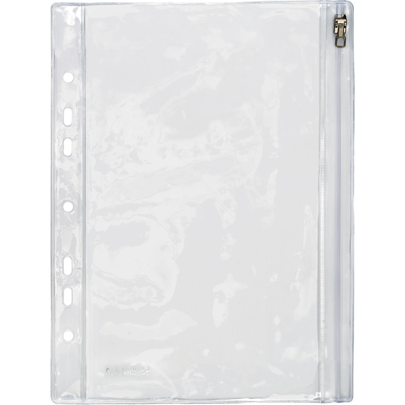 FolderSys Prospekthülle mit Reißverschluss