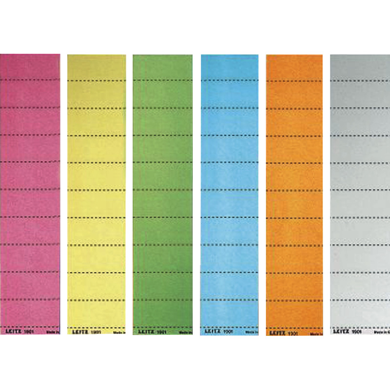 LEITZ Beschriftungsschildchen 1901-00, für Hängeregistratur, 100 Stück - blau