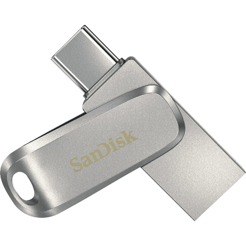 SanDisk USB-Stick 3.1 Ultra Dual Drive Luxe USB Type-A / USB Type-C - 64 GB