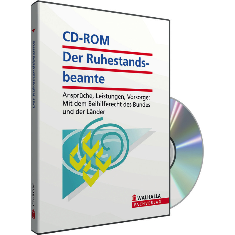 Der Ruhestandsbeamte CD-ROM - mit Fortsetzungsbezug Der Ruhestandsbeamte CD-ROM - mit Fortsetzungsbezug