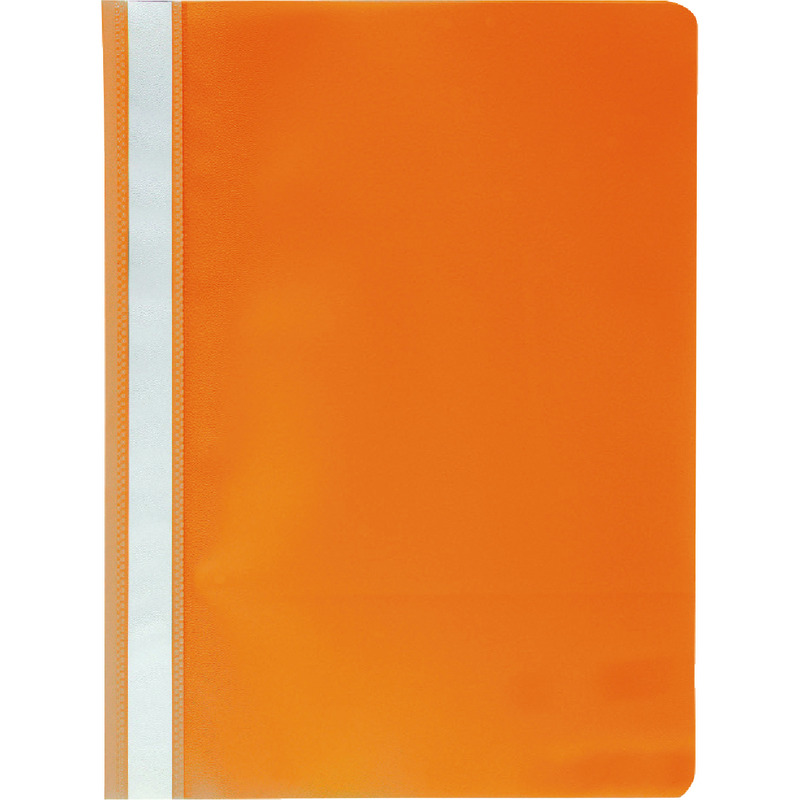 EXACOMPTA Sichthefter DIN A4 PP Vorderdeckel transparent - orange
