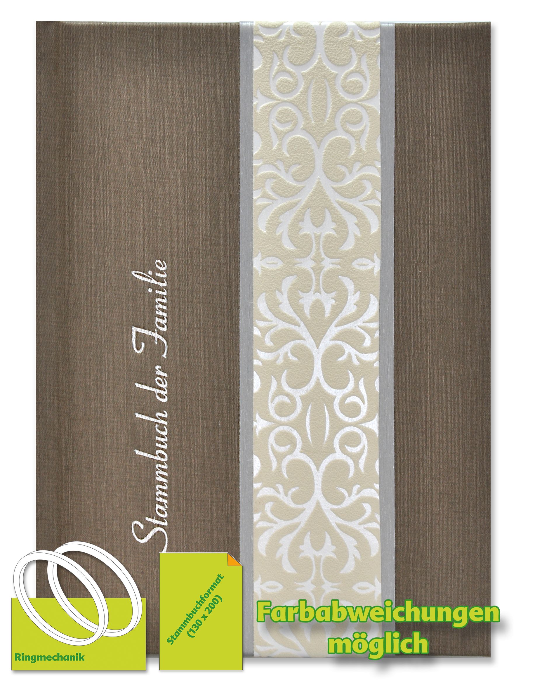 Stammbuch Niro mit Ringmechanik