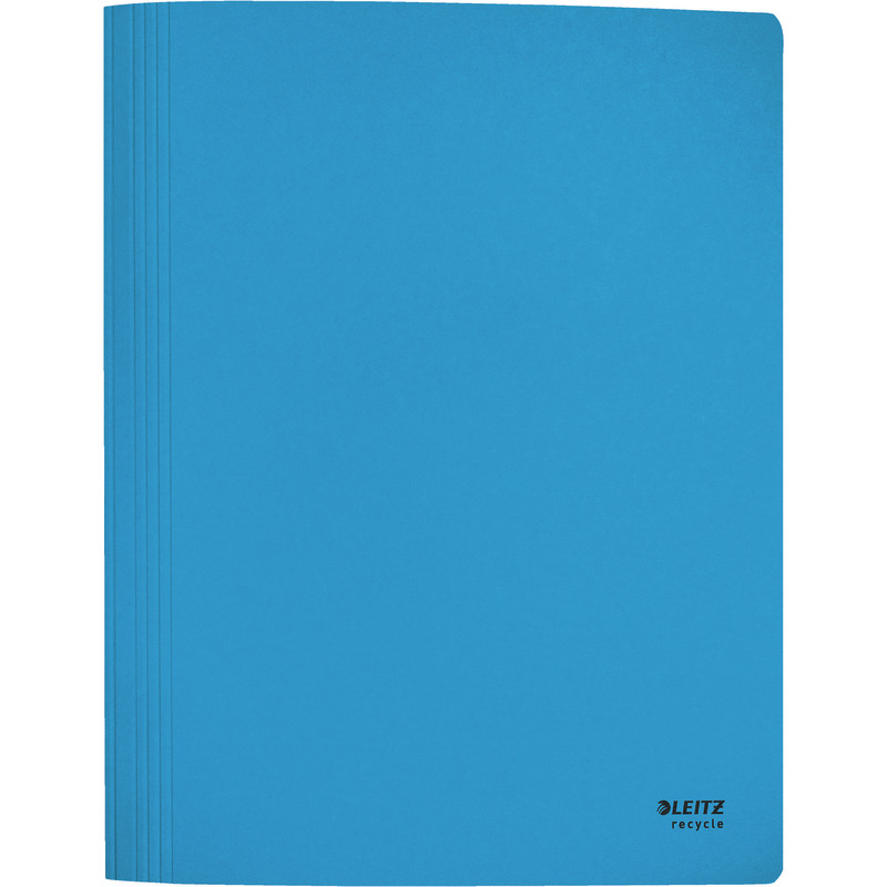 LEITZ Schnellhefter Recycle 3904, Karton - blau