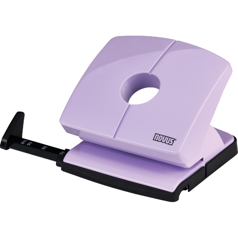 novus Bürolocher B220 COLOR ID 2.0 pastell - lila