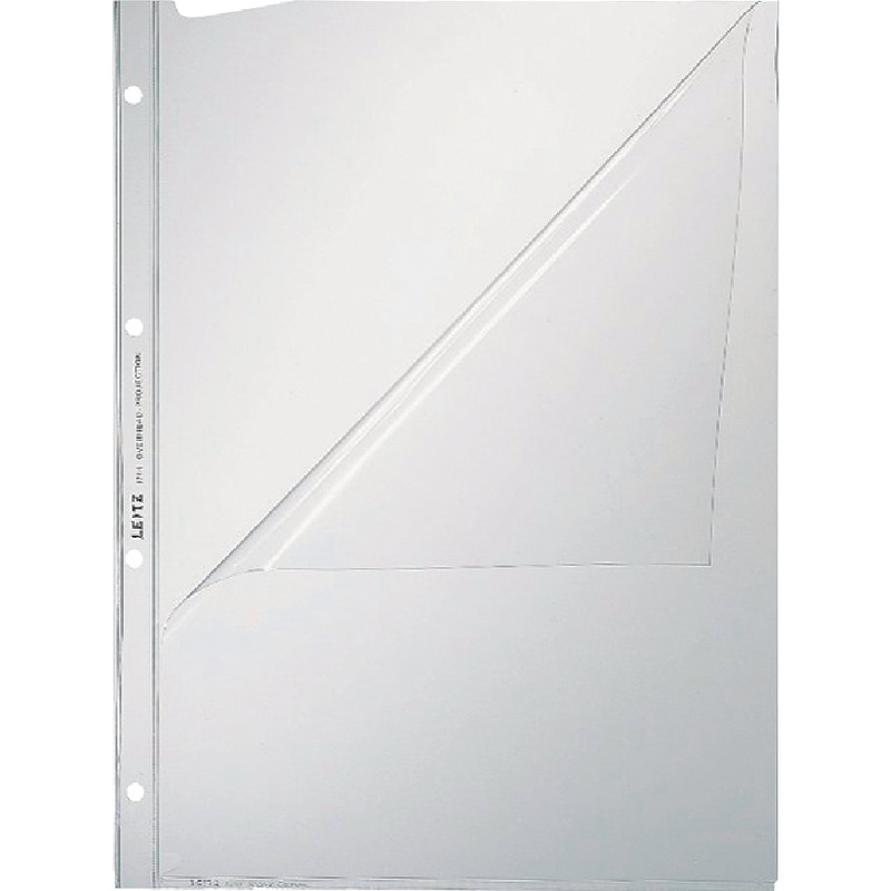 LEITZ Prospekthüllen 4744 Premium, oben und Lochseite offen