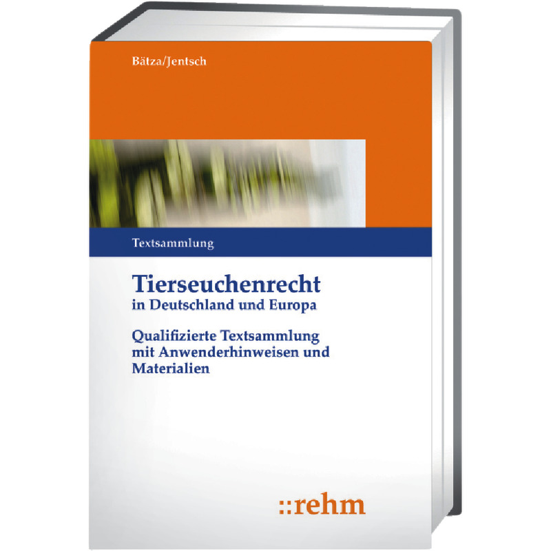 Tierseuchenrecht in Deutschland und Europa - ohne Fortsetzungsbezug Tierseuchenrecht in Deutschland und Europa - ohne Fortsetzungsbezug
