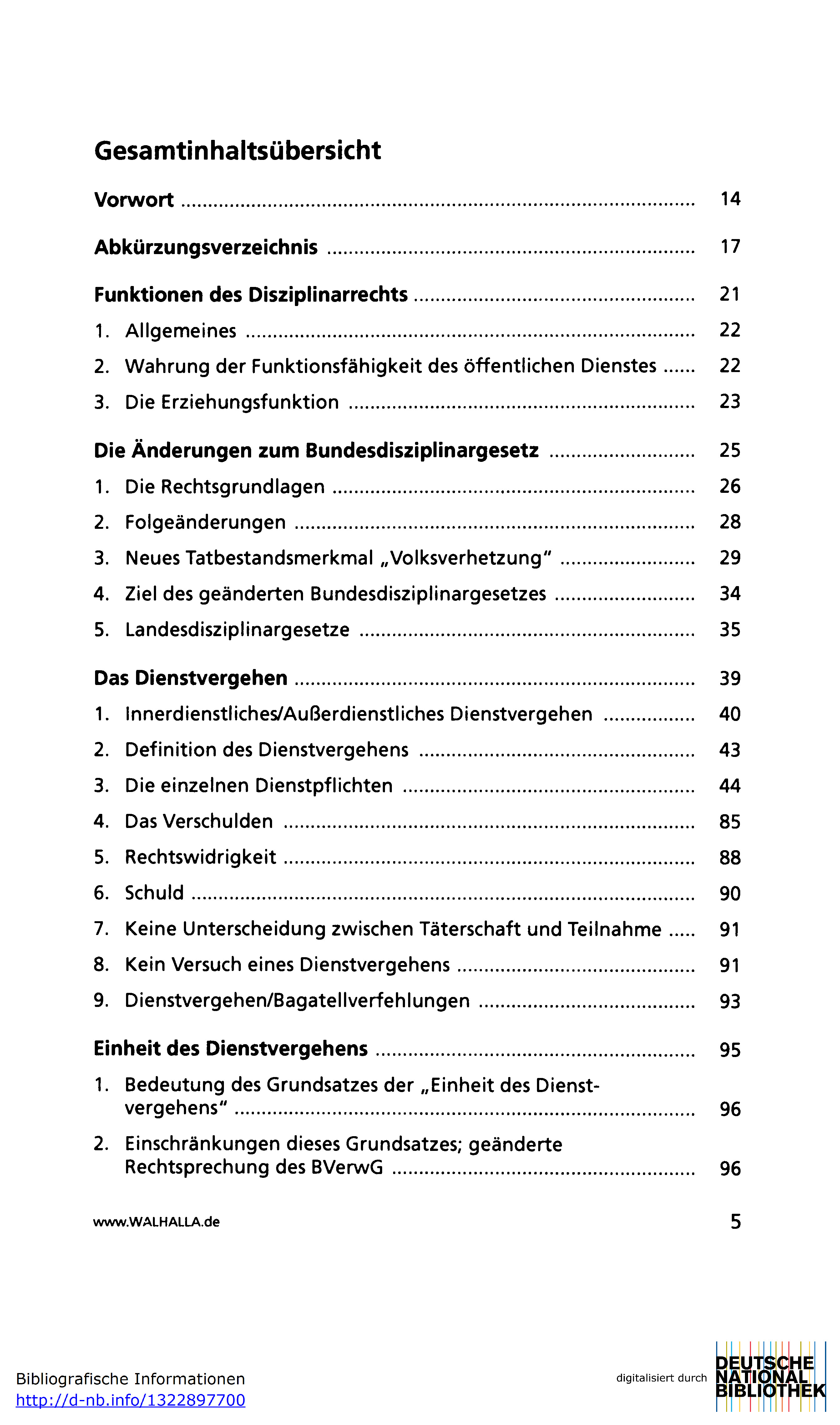 Disziplinarrecht im öffentlichen Dienst