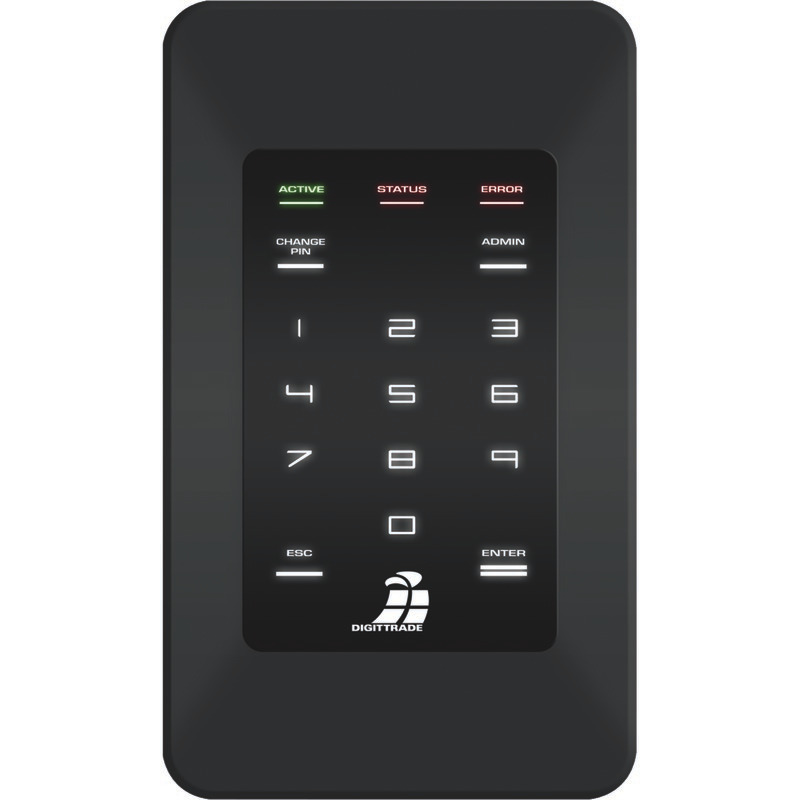 Digittrade HS256S Externe SSD Festplatte High Security, 1 TB