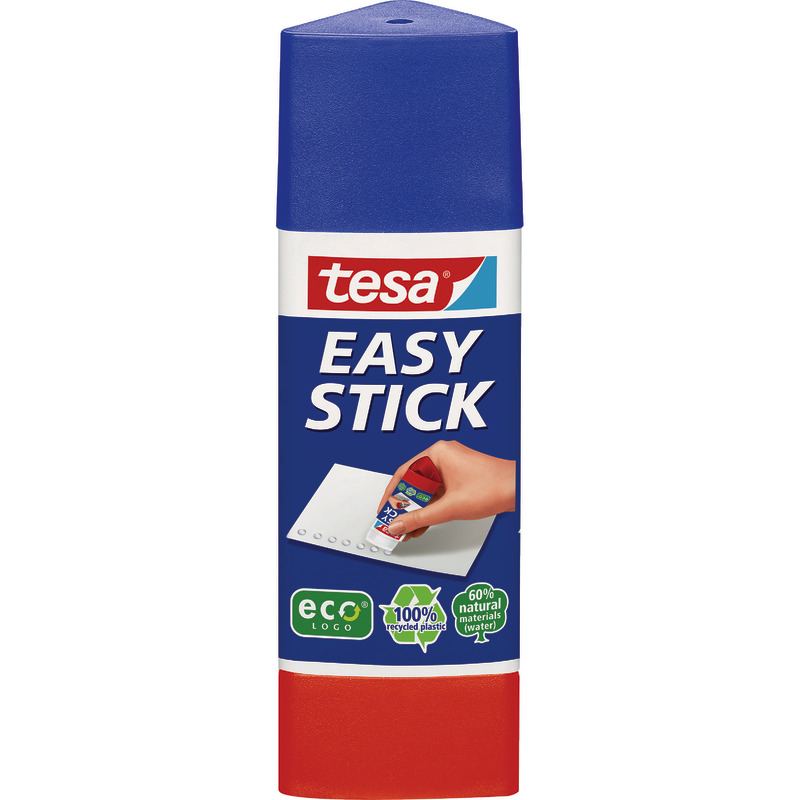 tesa Easy Stick ecoLogo® Klebestift, Inhalt 25 g
