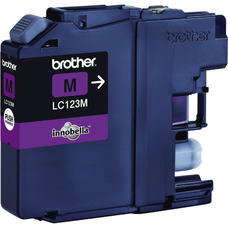 Brother Tintenpatrone LC123M, magenta