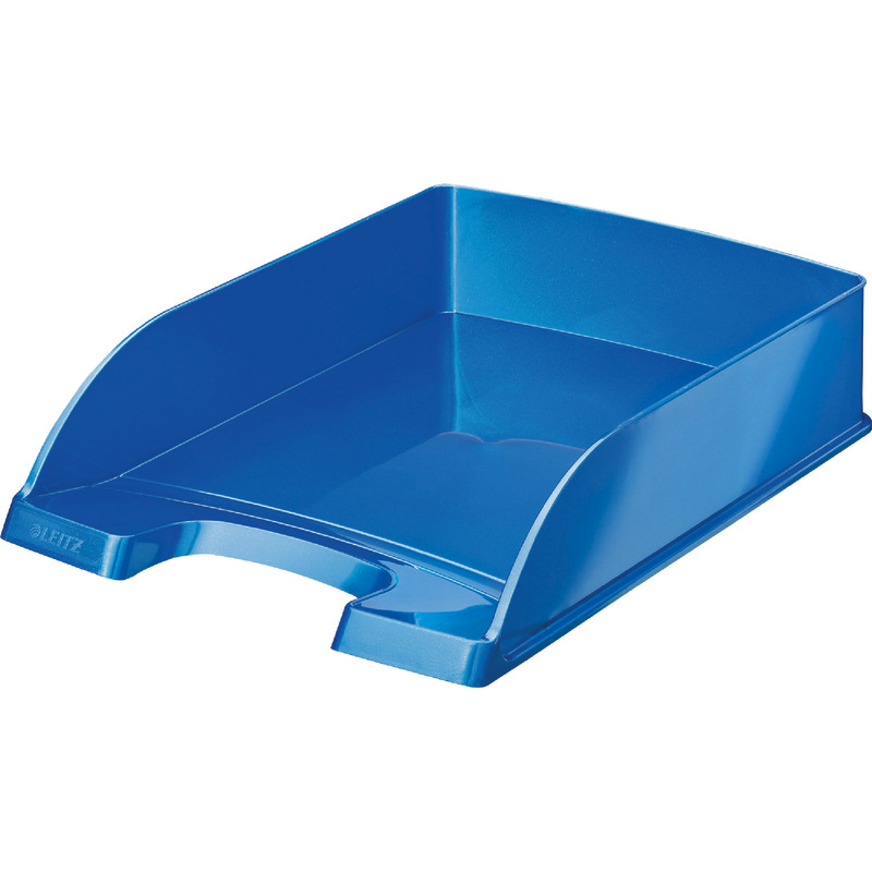 LEITZ WOW Briefkorb Plus - blau