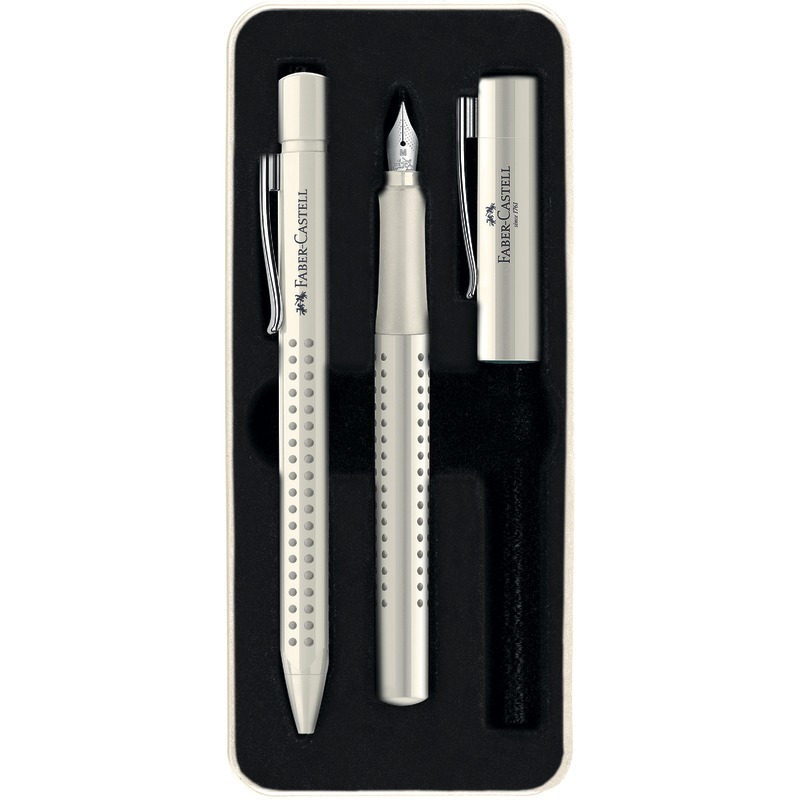 FABER-CASTELL Schreib-Set GRIP 2010 Harmony - weiß