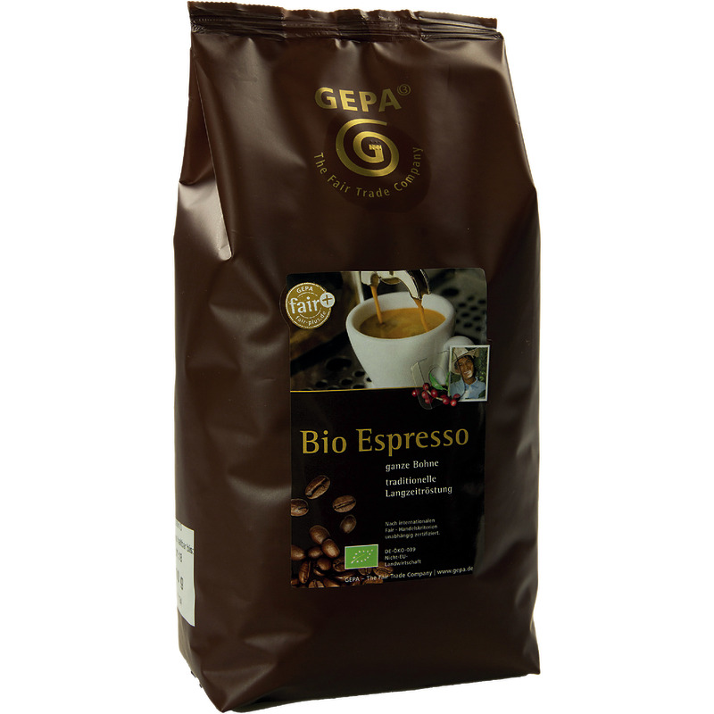 GEPA biofair Espresso, 1.000 g, Bohnen