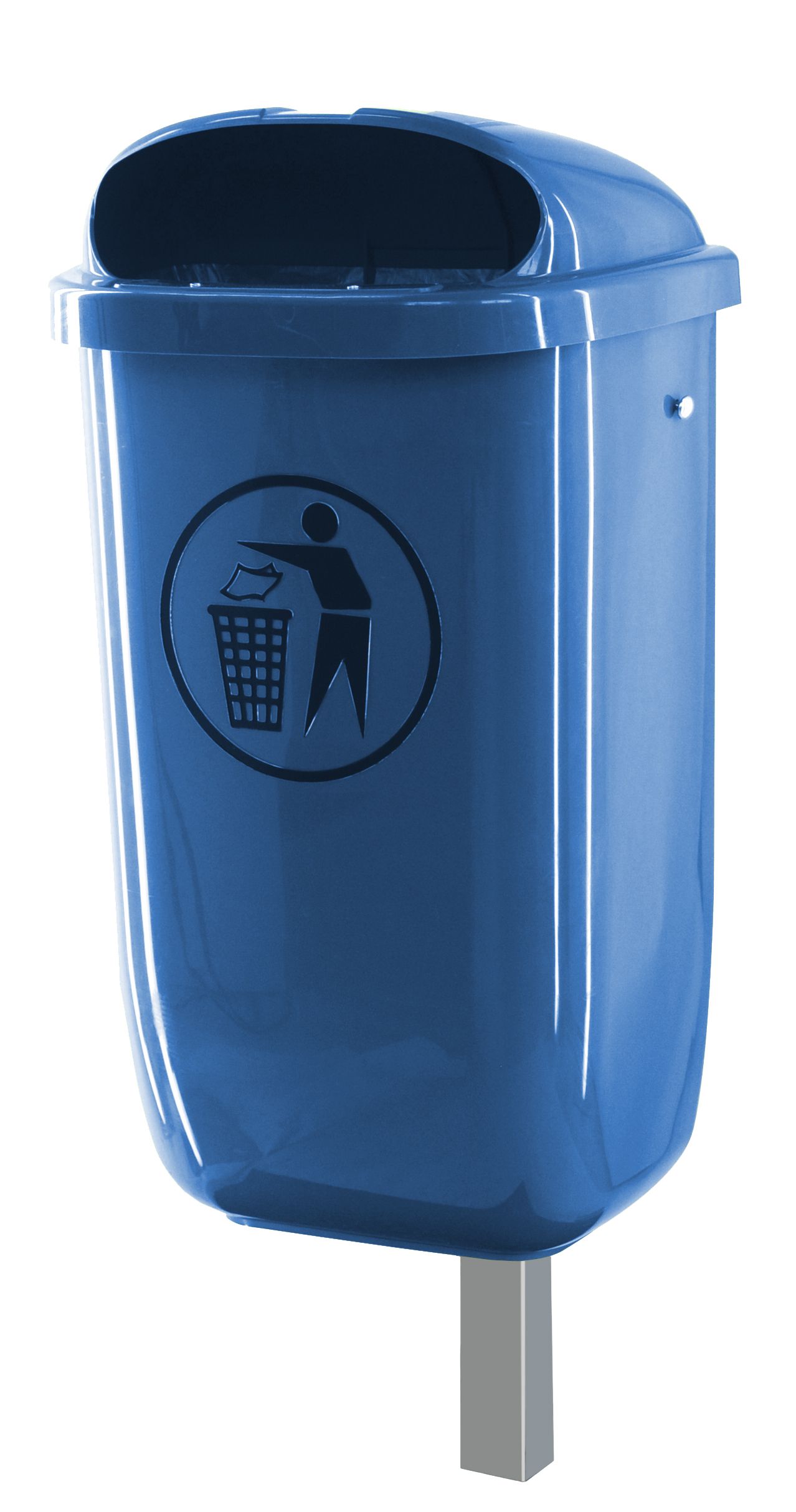 Kunststoffbehälter charlie (A225.27) 50 Liter, blau