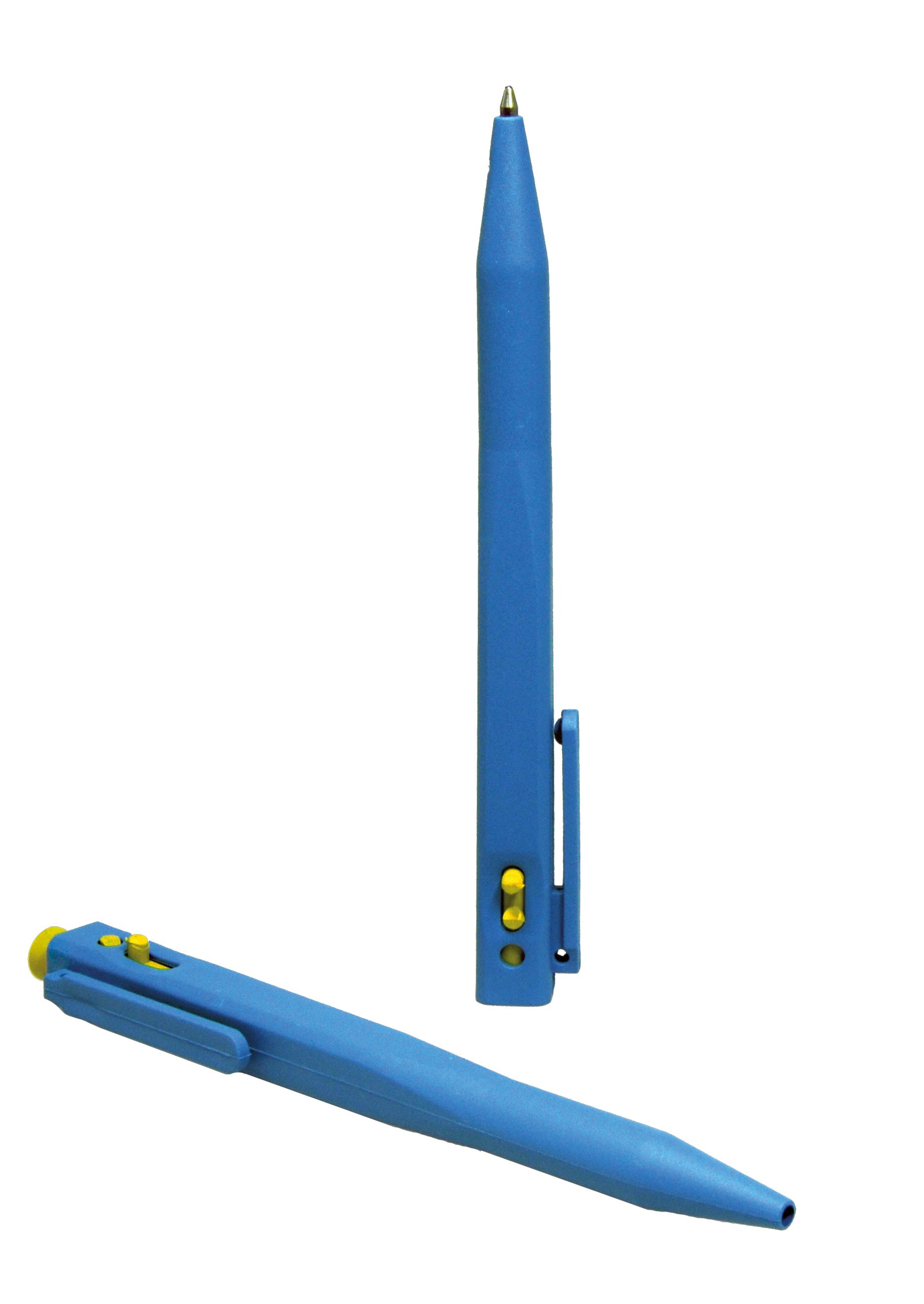 Detektierbarer Kugelschreiber Heavy, für schwierige Arbeitsbereiche, Schriftfarbe blau