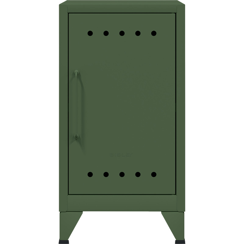 Bisley Fern Mini Ablageschrank, rechtsseitig öffnend - oliv