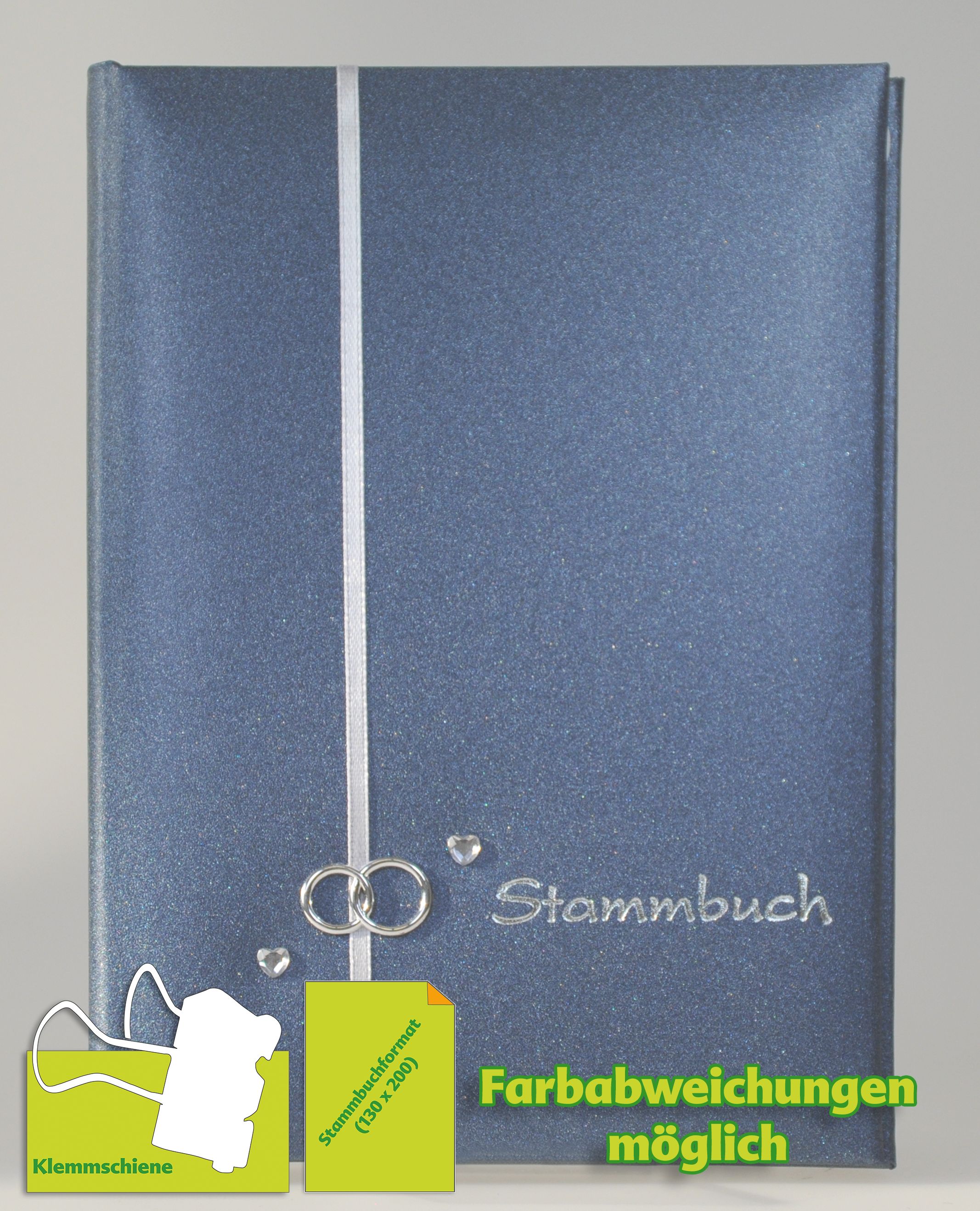 Stammbuch LUNA mit Klemmschiene