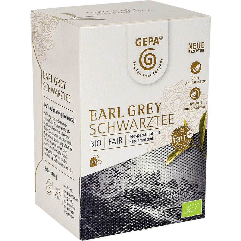 GEPA Bio Earl Grey Schwarztee