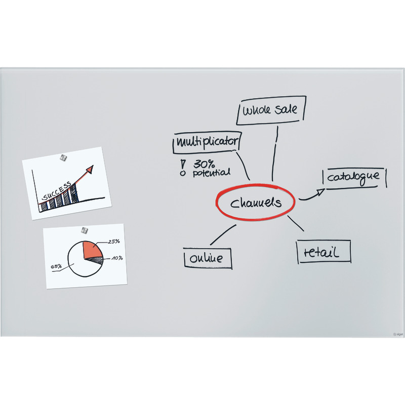 sigel Glas-Whiteboard Artverum, 1.500 x .1000 x 18 mm