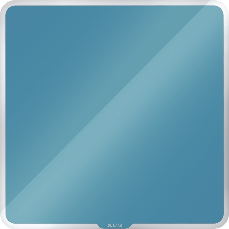 LEITZ Cosy Whiteboard Glas 450 x 450 mm - blau