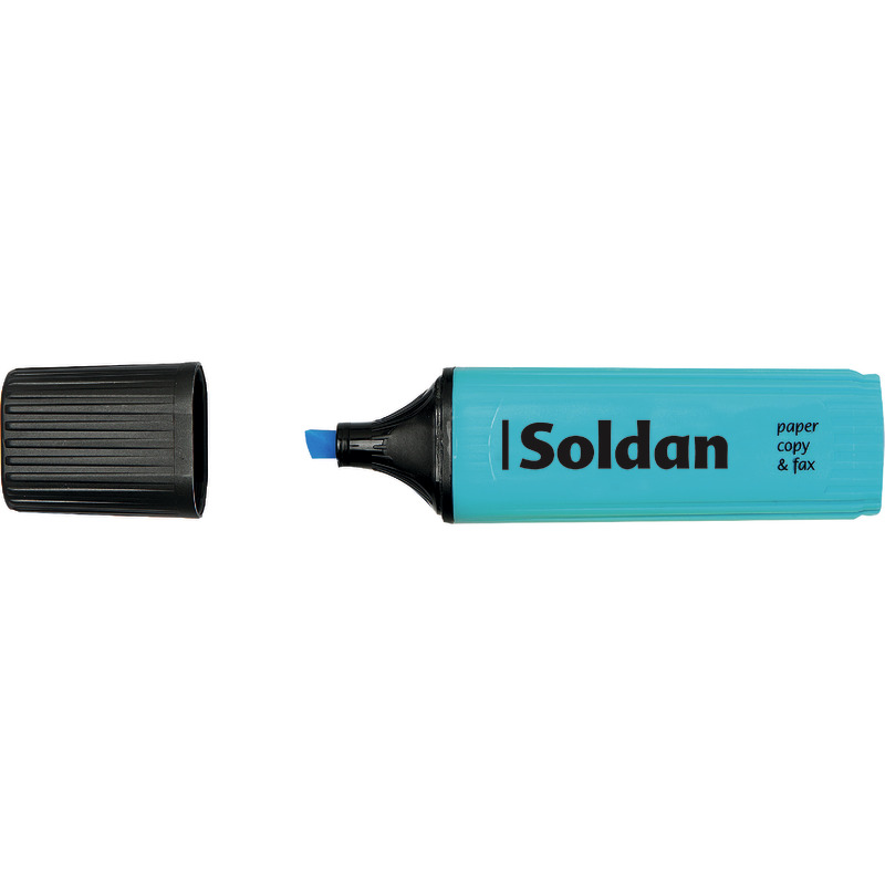 SoldanPlus Textmarker, Einzelfarben - blau