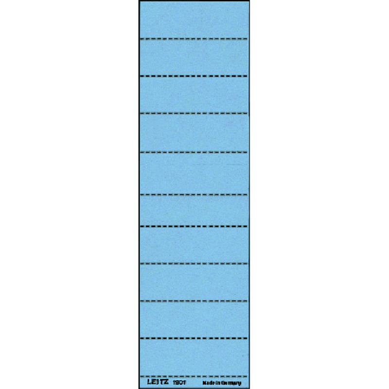 LEITZ Beschriftungsschildchen 1901-00, für Hängeregistratur, 100 Stück - blau