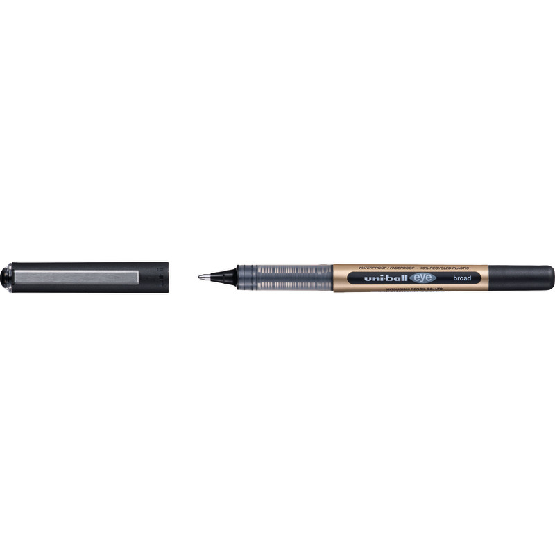 UNI-BALL Tintenroller UB EYE broad UB-150-10E, Strichbreite: 0, 6 mm - schwarz