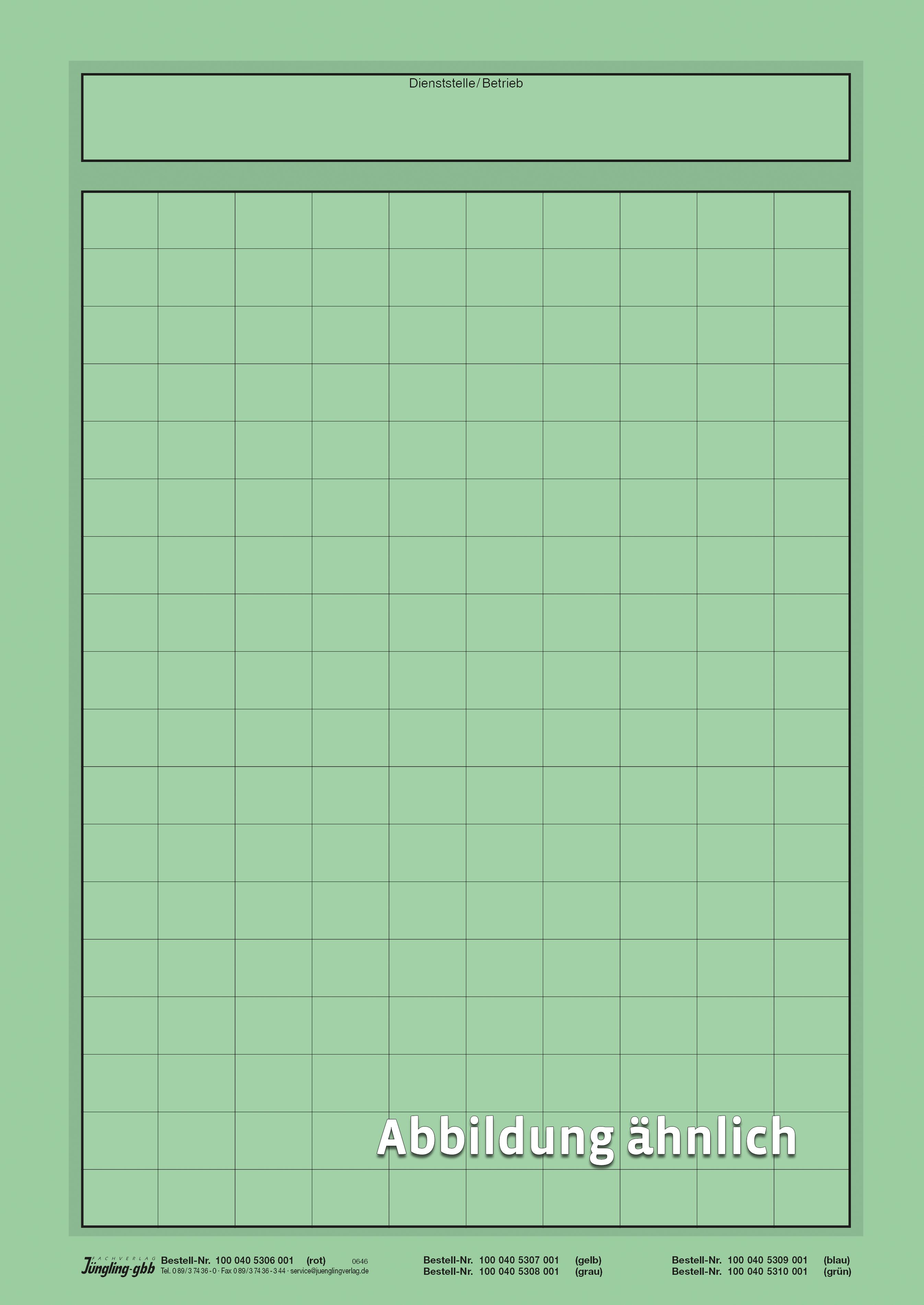 Umlaufmappe A4, grün