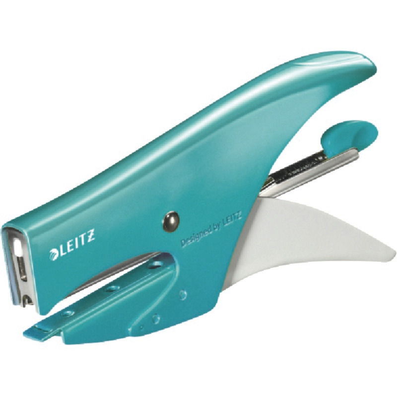 LEITZ Heftzange WOW 5531 - eisblau