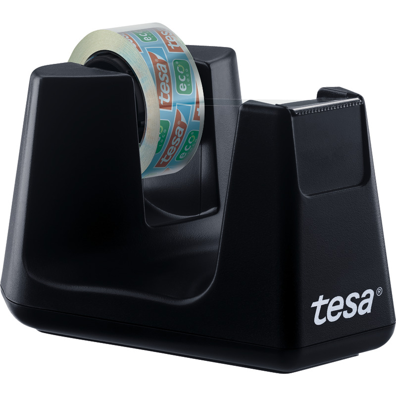 Spar-Paket!  tesa Tischabroller Easy Cut Smart, inkl. 1 Rolle tesafilm® eco  clear