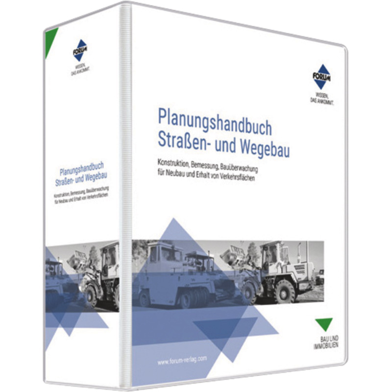 Planungshandbuch Straßen und Wegebau - mit Fortsetzungsbezug