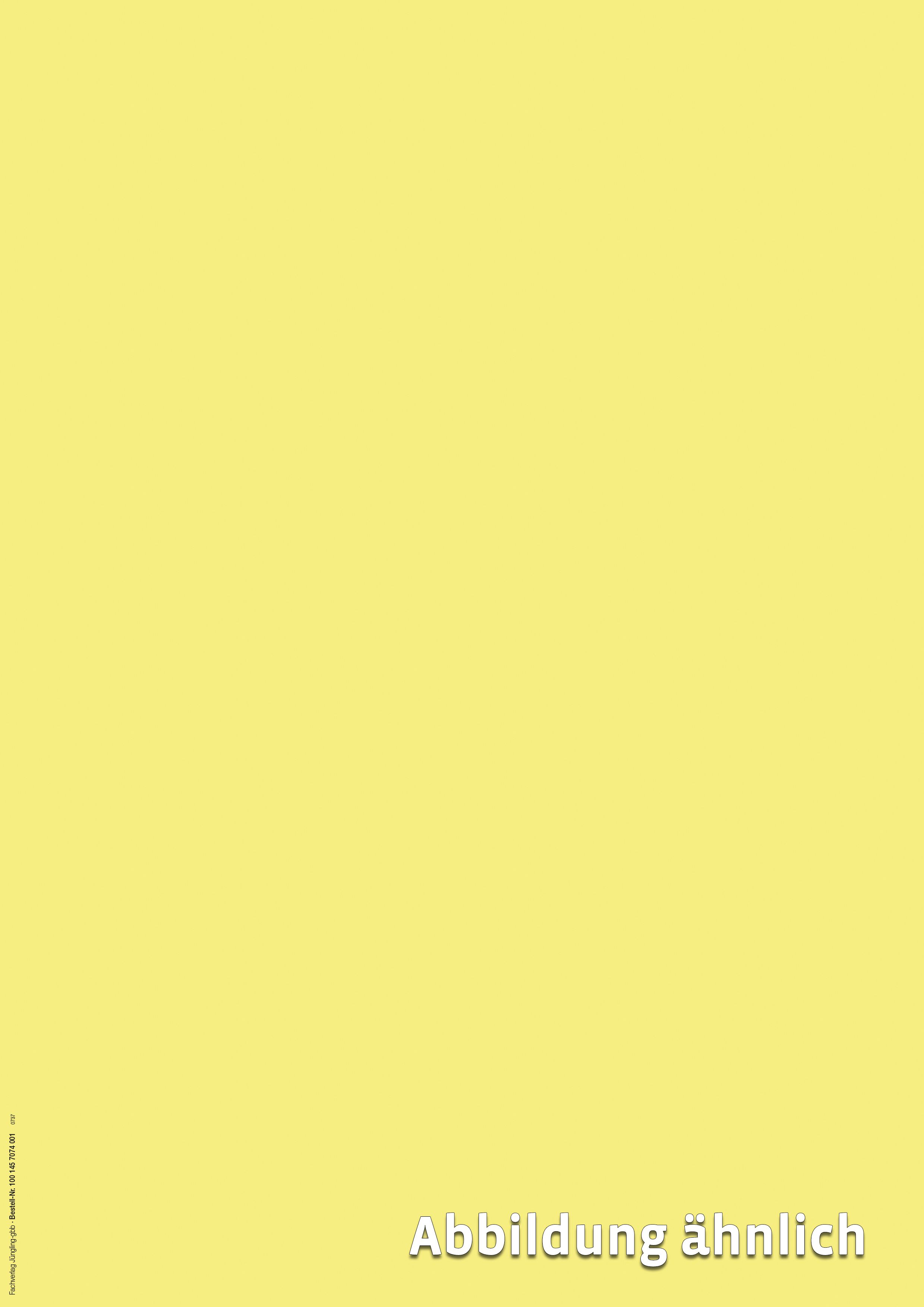 Neobond A4 Spezialpapier, gelb, blanko, 200g