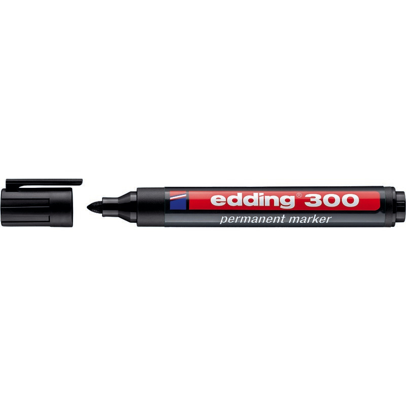 edding Permanentmarker 300 - schwarz