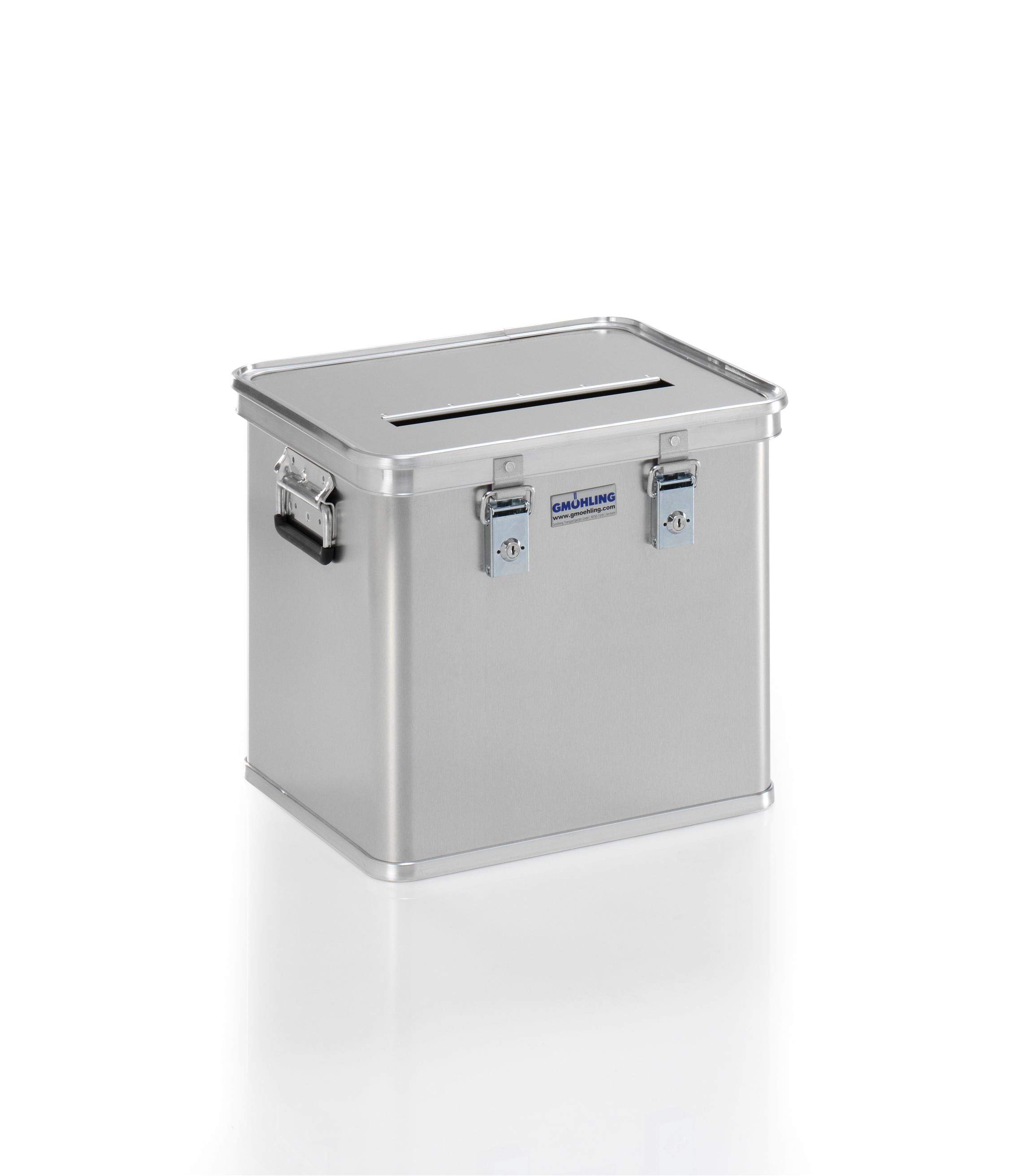 Wahlurne VOTE 36, 8 cm, 50 Liter, aus Aluminium