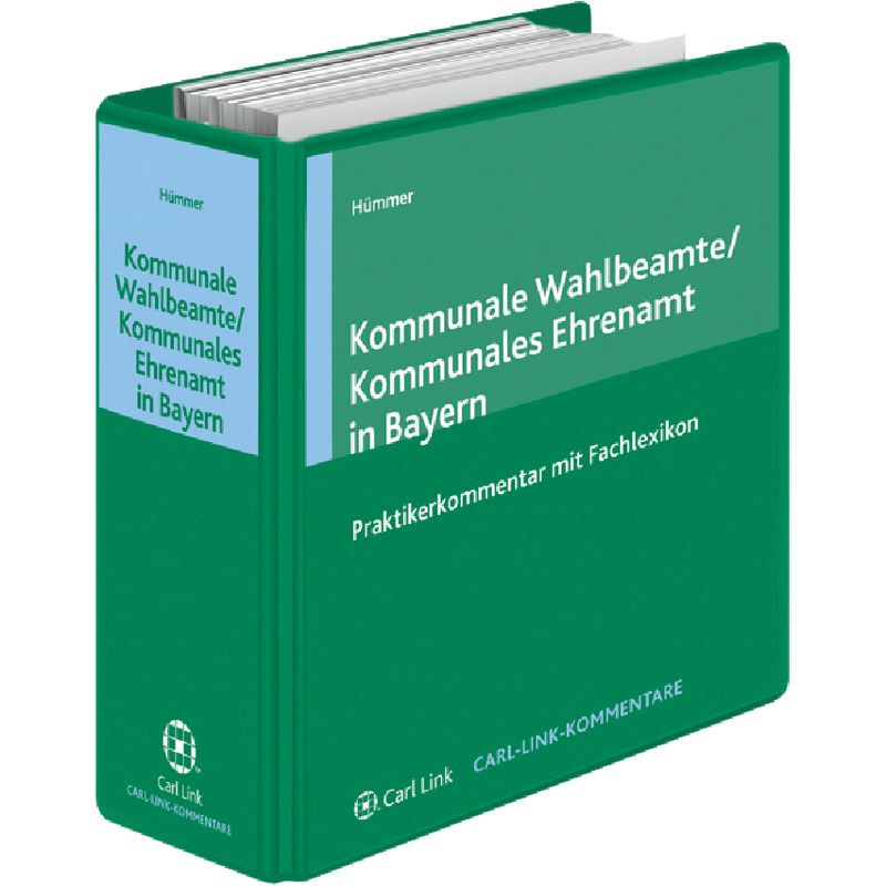 Wolters Kluwer Kommunale Wahlbeamte / Kommunales Ehrenamt in Bayern - Kommentar online