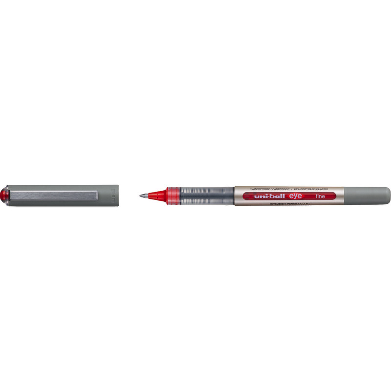UNI-BALL Tintenroller UB EYE fine UB-157E, Strichbreite: 0, 4 mm - rot