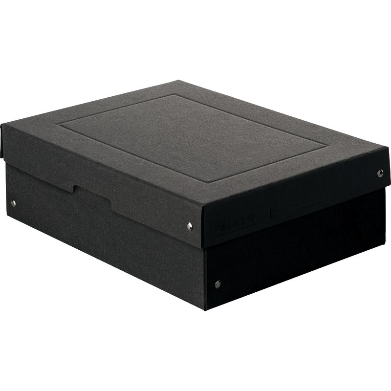 FALKEN Pure Box Black, DIN A4, 100 mm Höhe