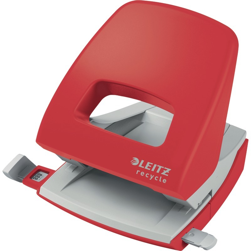 LEITZ NeXXt Recycle Bürolocher 5003 - rot