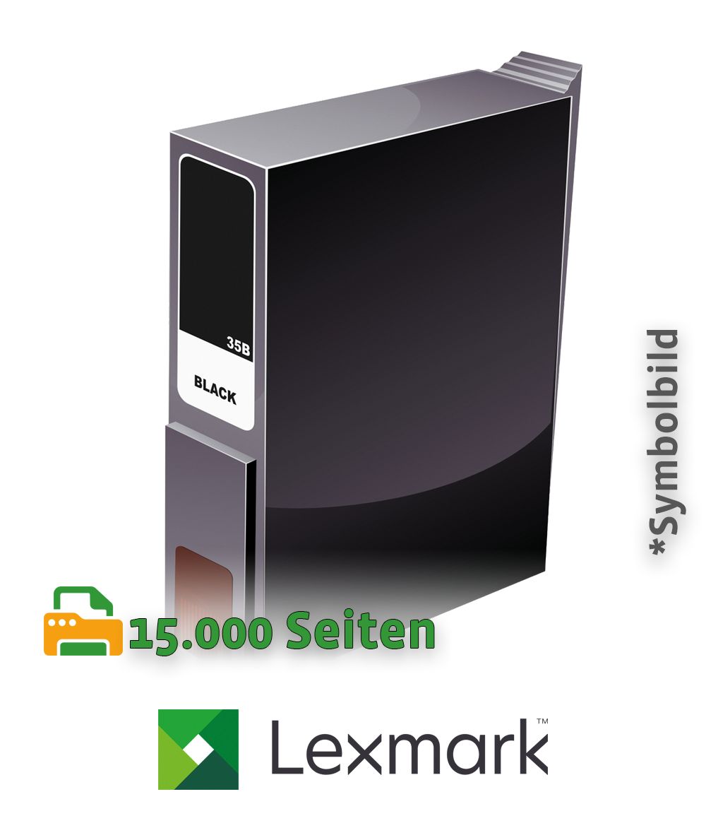 Lexmark 56F2H00 Schwarz Tonerkartusche, hohe Kapazität