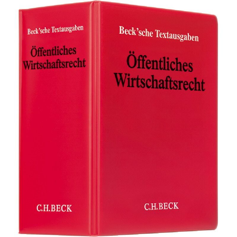 Öffentliches Wirtschaftsrecht - mit Fortsetzungsbezug