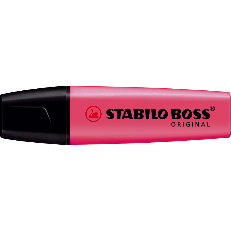 STABILO BOSS Textmarker ORIGINAL, Einzelfarben - pink